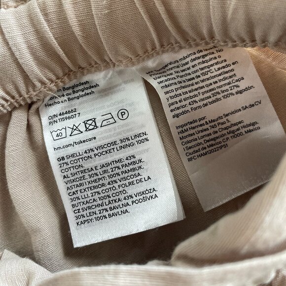 H&M Linen-Blend Shorts - Picture 5 of 5